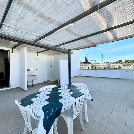 Dom wakacyjny Casa Crono - Casa Indipendente, Fronte Mare Marina Di Pescoluse