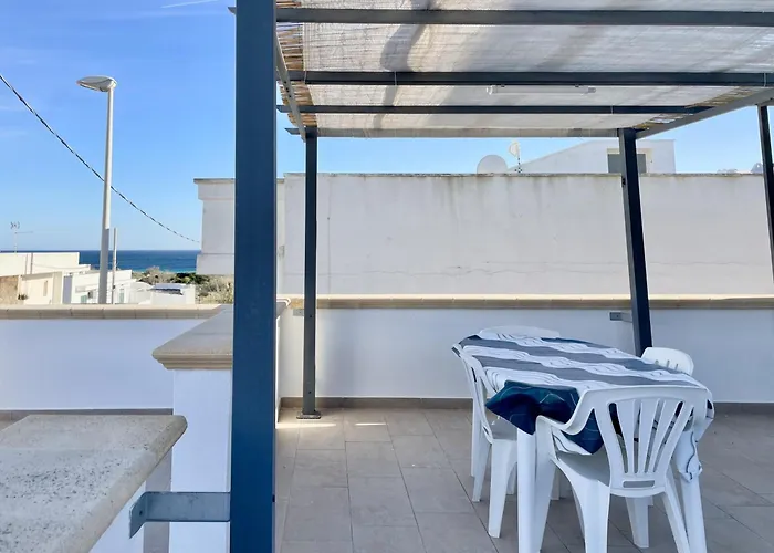 Casa Crono - Casa Indipendente, Fronte Mare * Marina Di Pescoluse